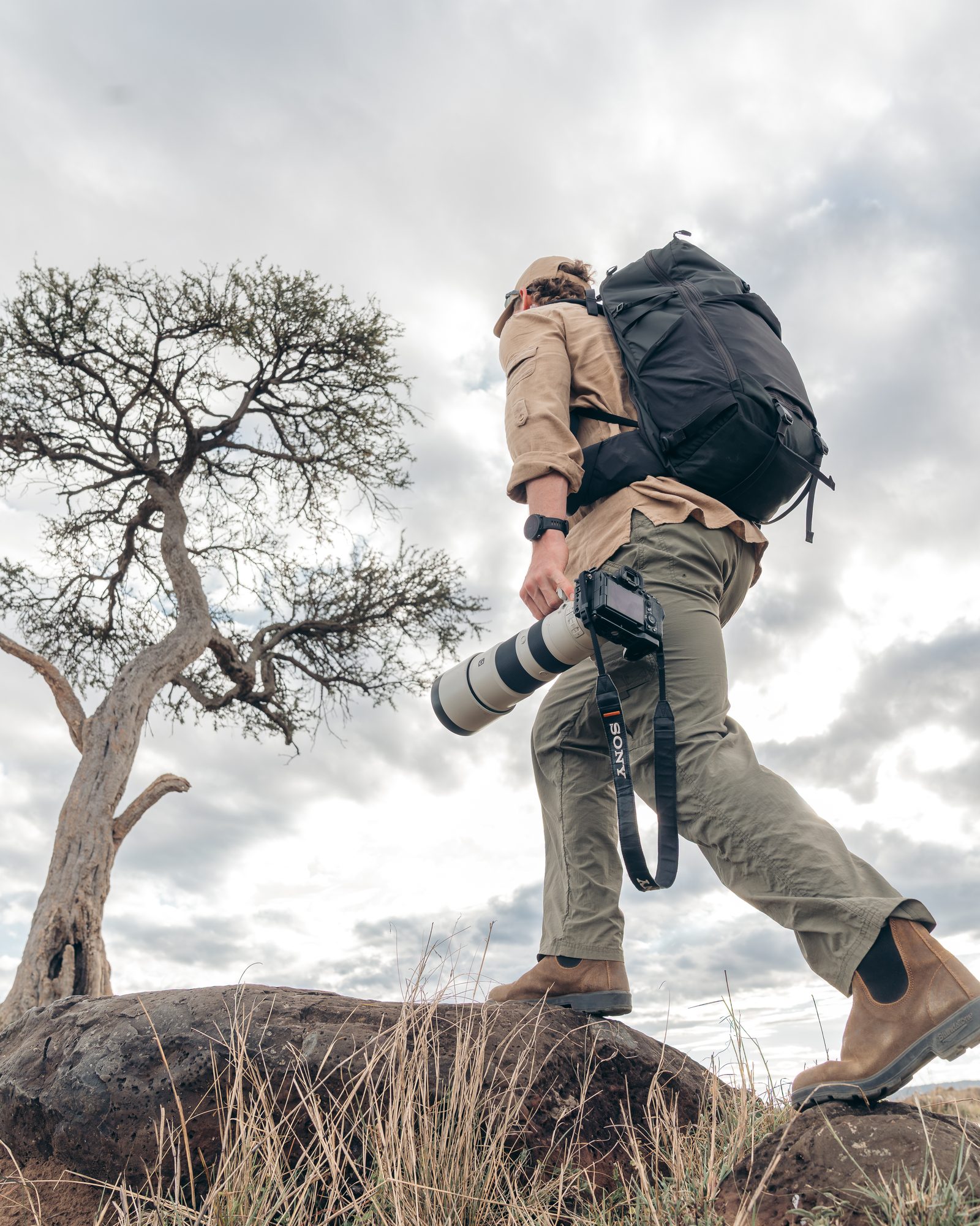 Motion Adventure Pack 38L on the move